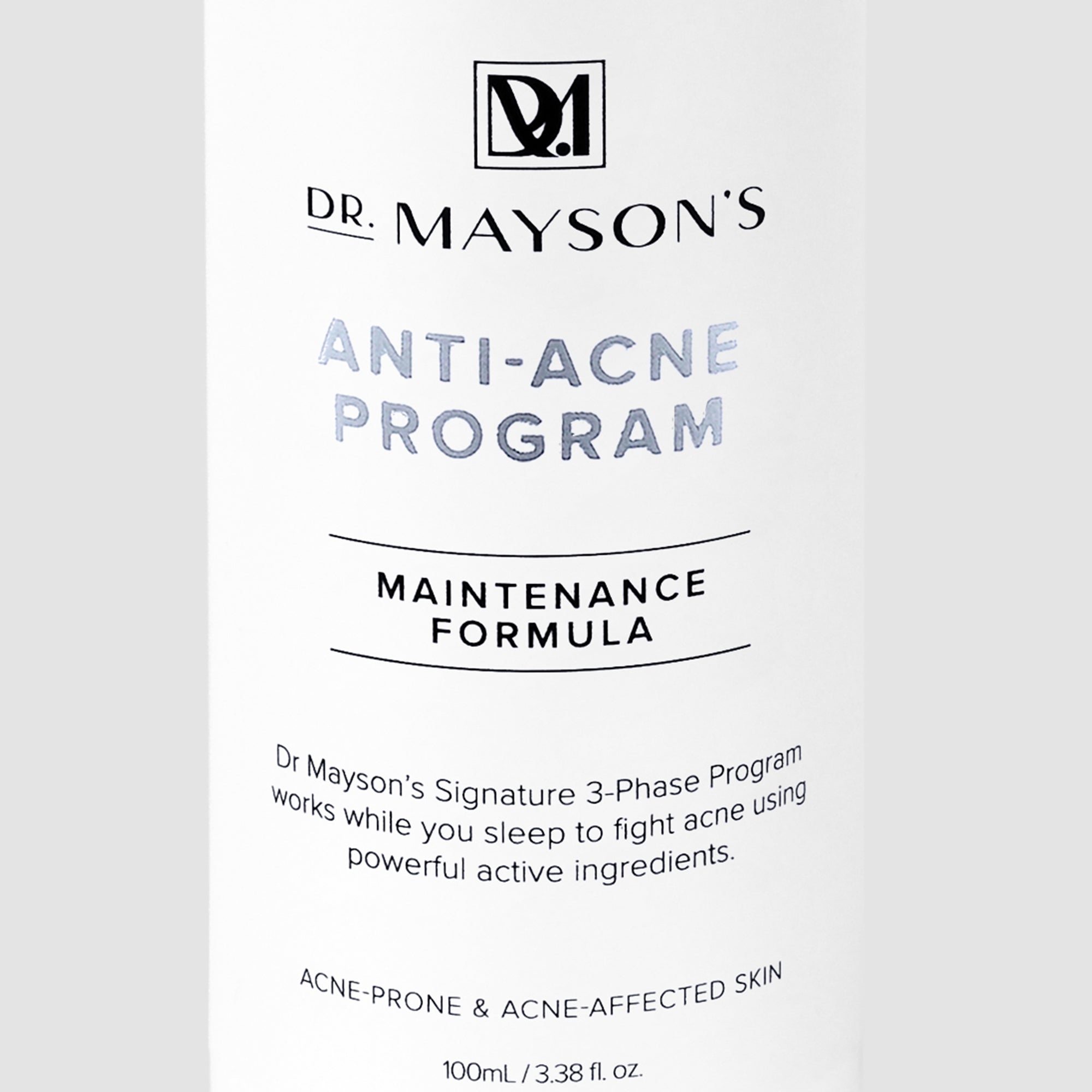 Dr. Mayson’s 3-Phase Anti-Acne Program fights breakouts