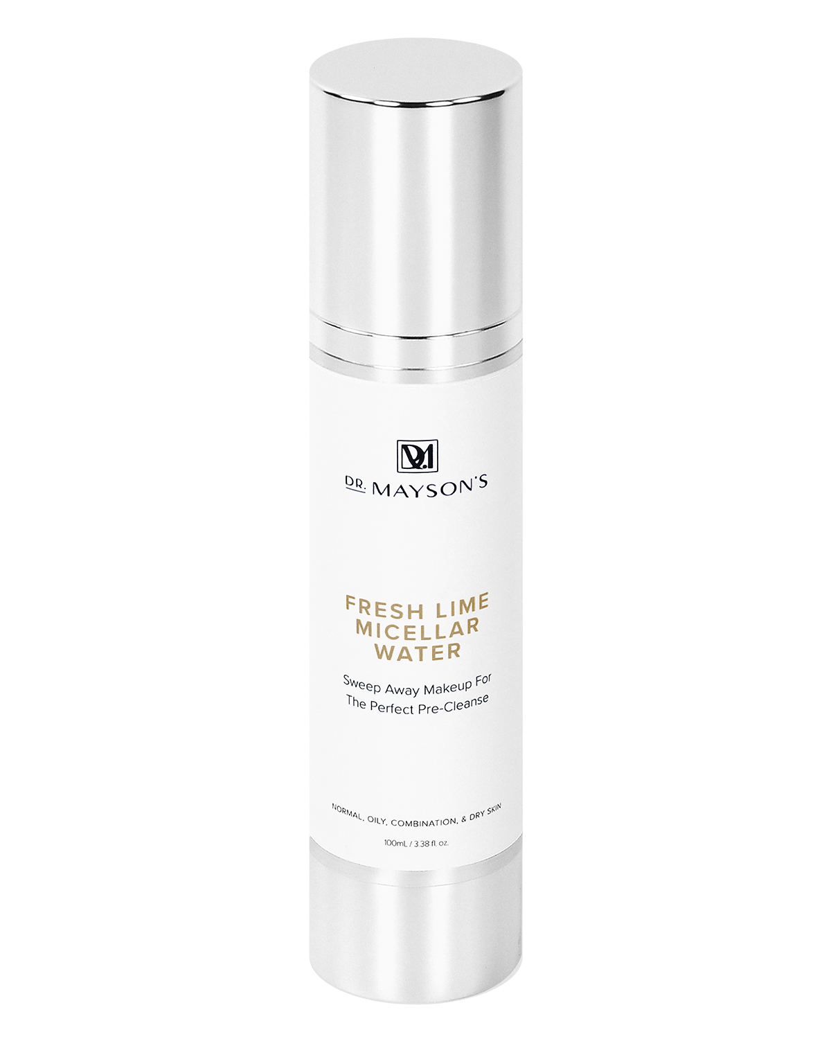 Dr. Mayson’s Fresh Lime Micellar cleansing water with dewy glow