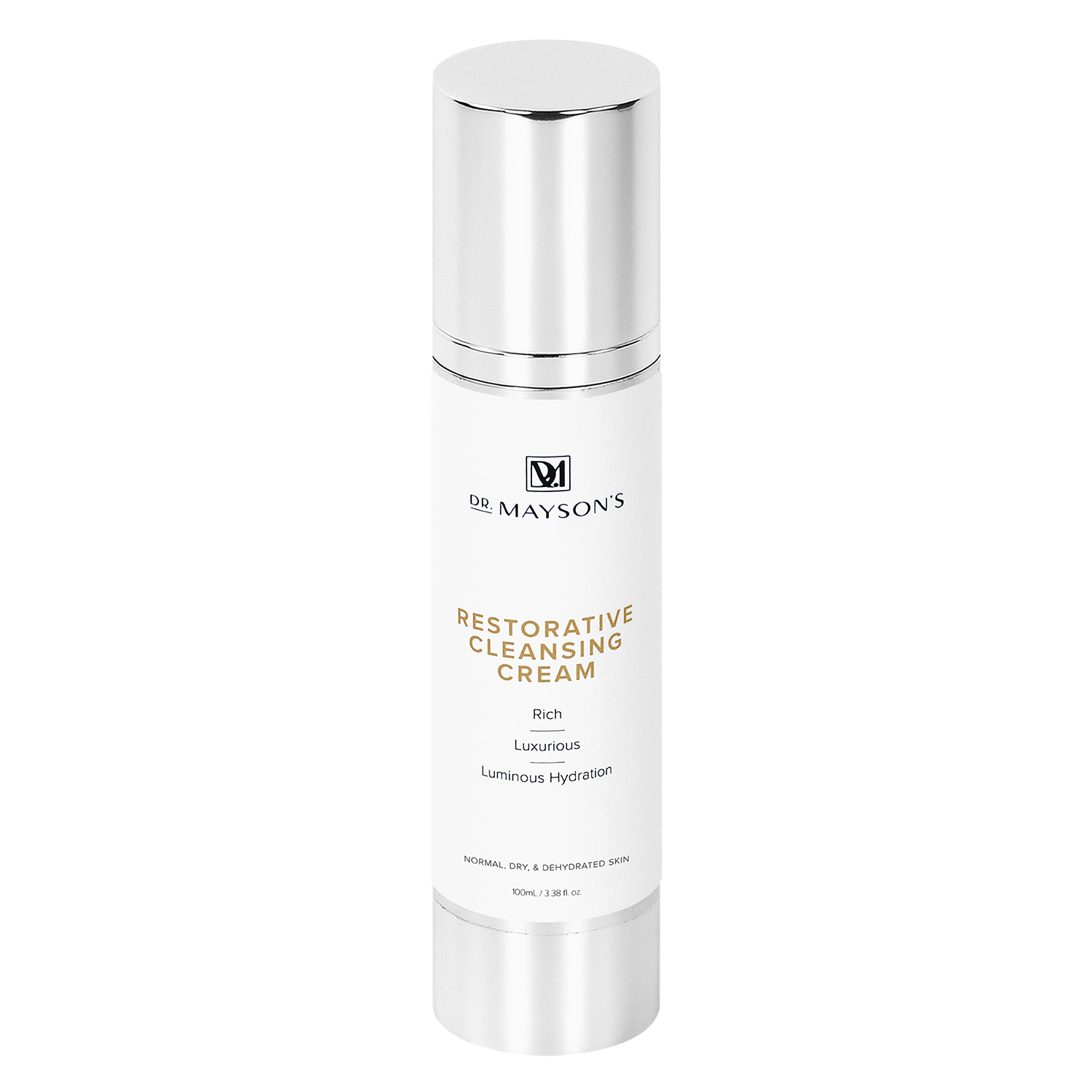 Mayson's Restorative Cleansing Cream bottle on a white background