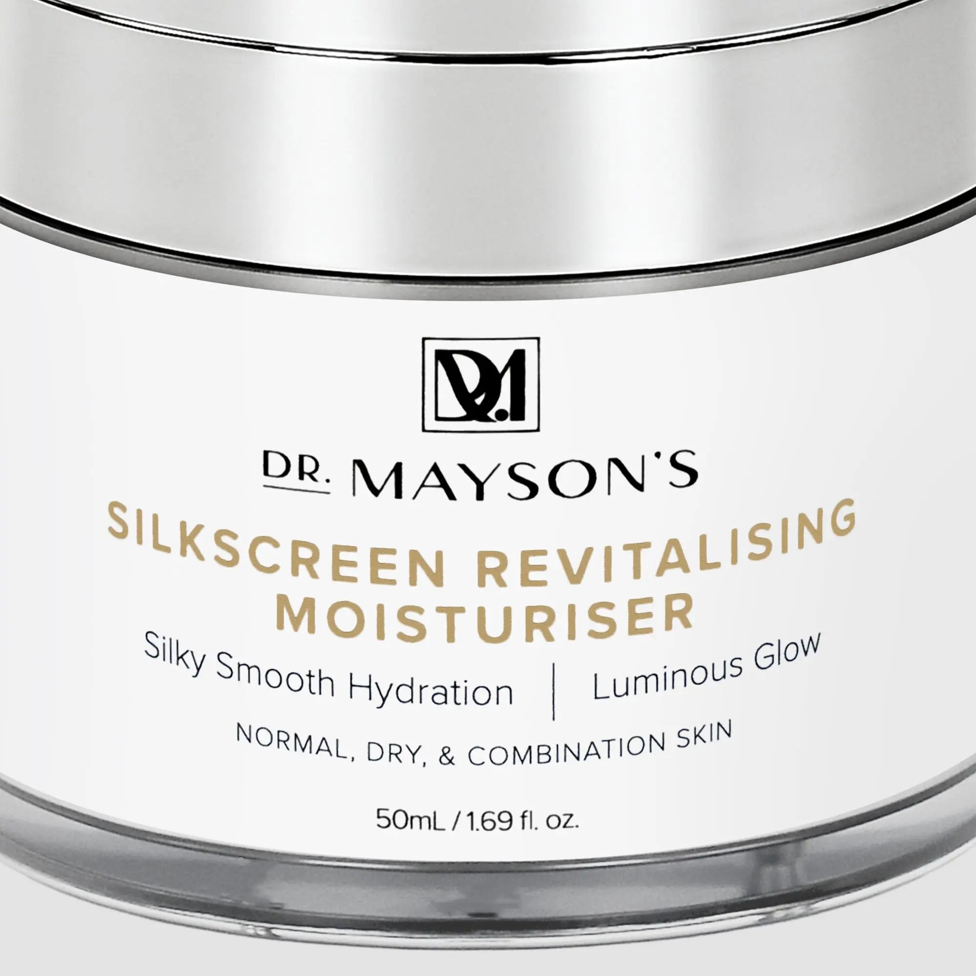 SilkScreen Revitalising Moisturiser Dr Mayson's Skincare