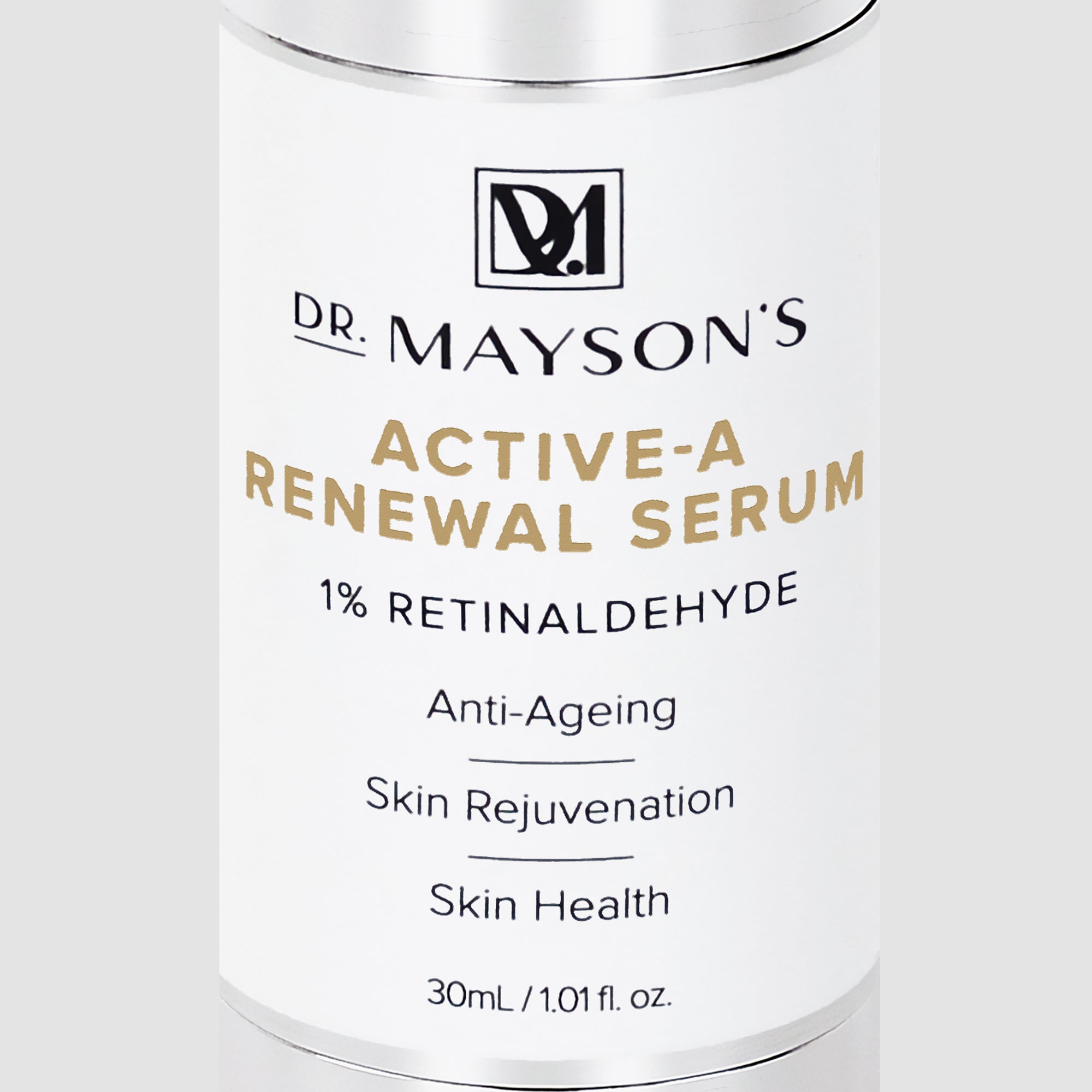 Dr. Mayson’s 1% Retinaldehyde serum for max skin renewal