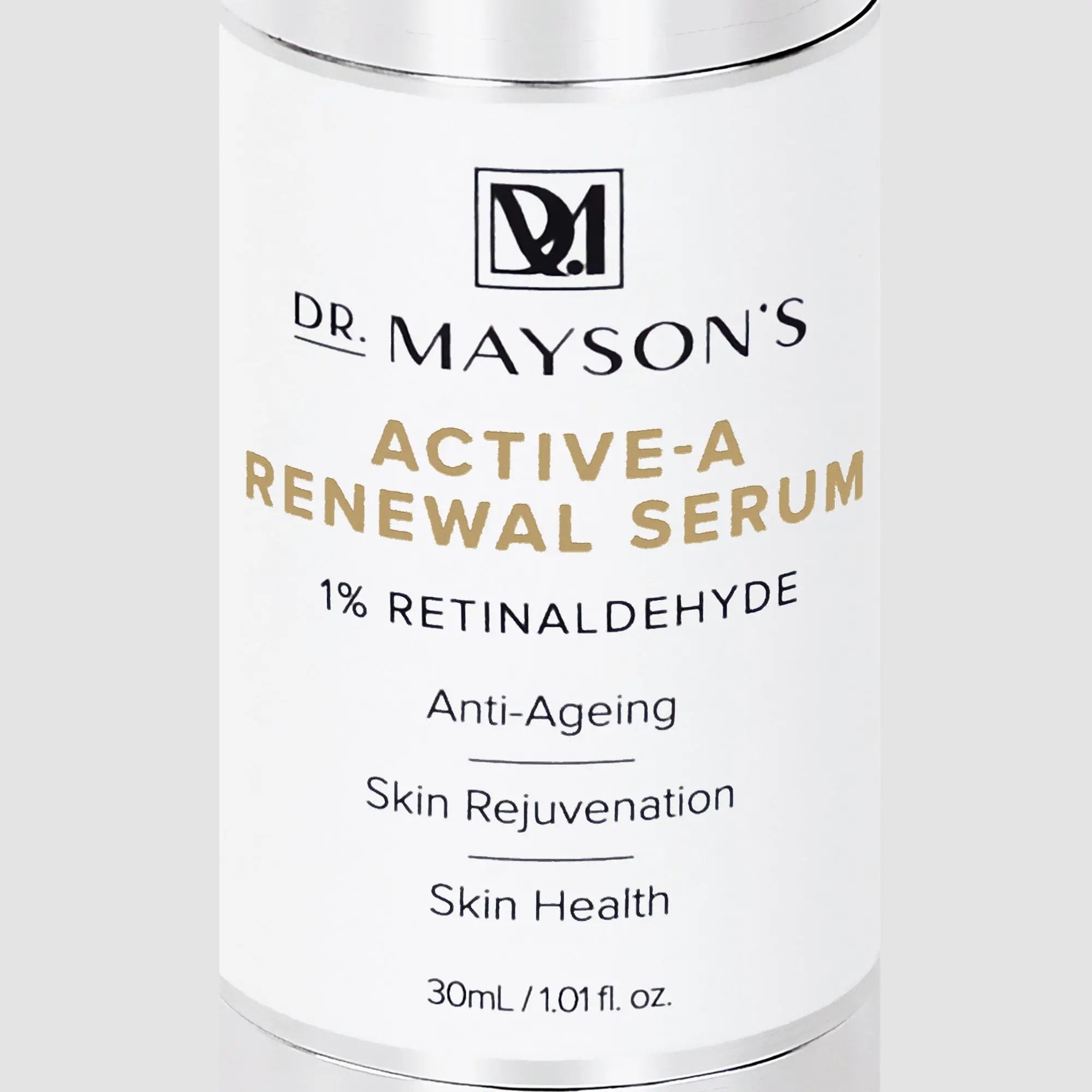 Dr. Mayson’s 1% Retinaldehyde serum for max skin renewal