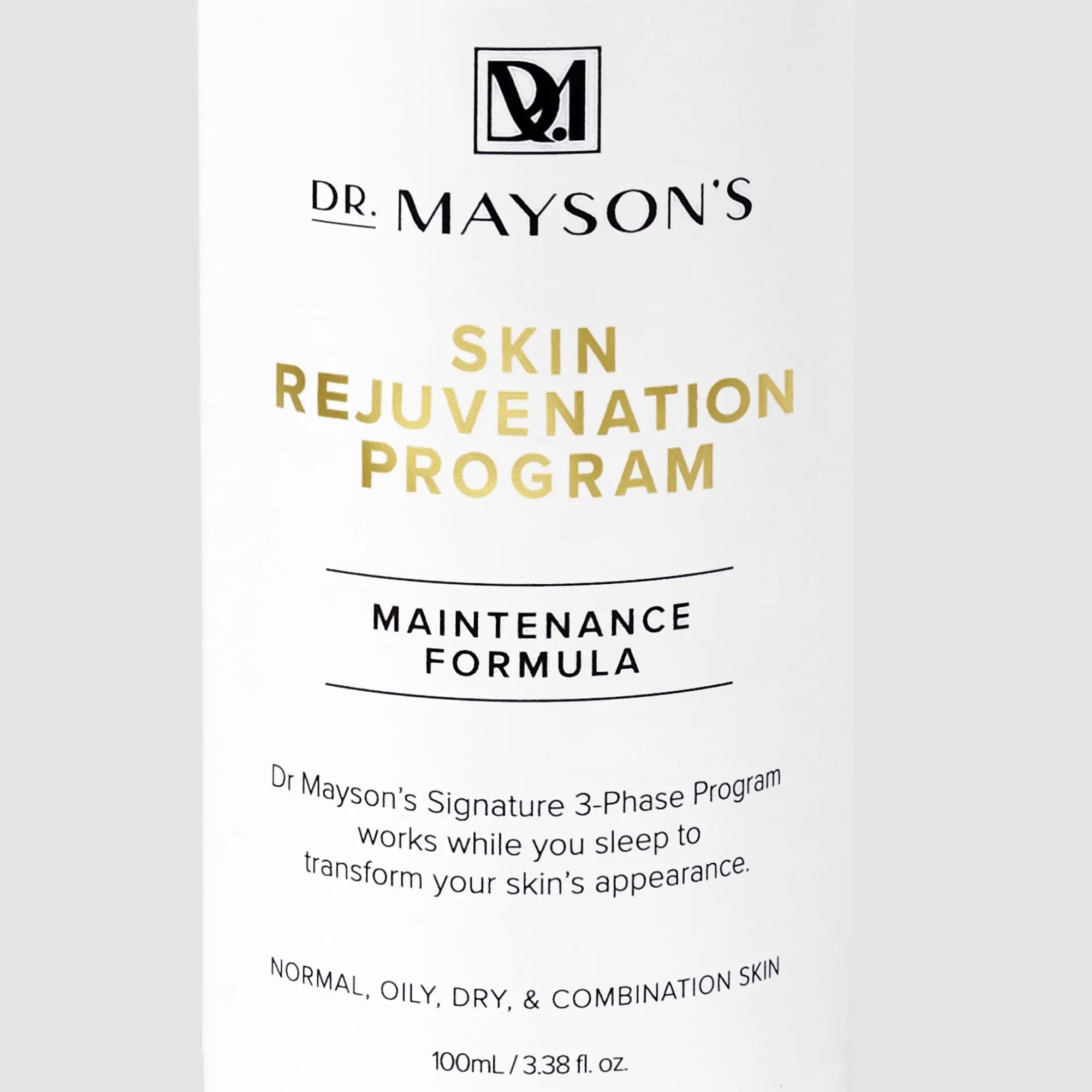Dr. Mayson’s complete skin repair and maintenance solution