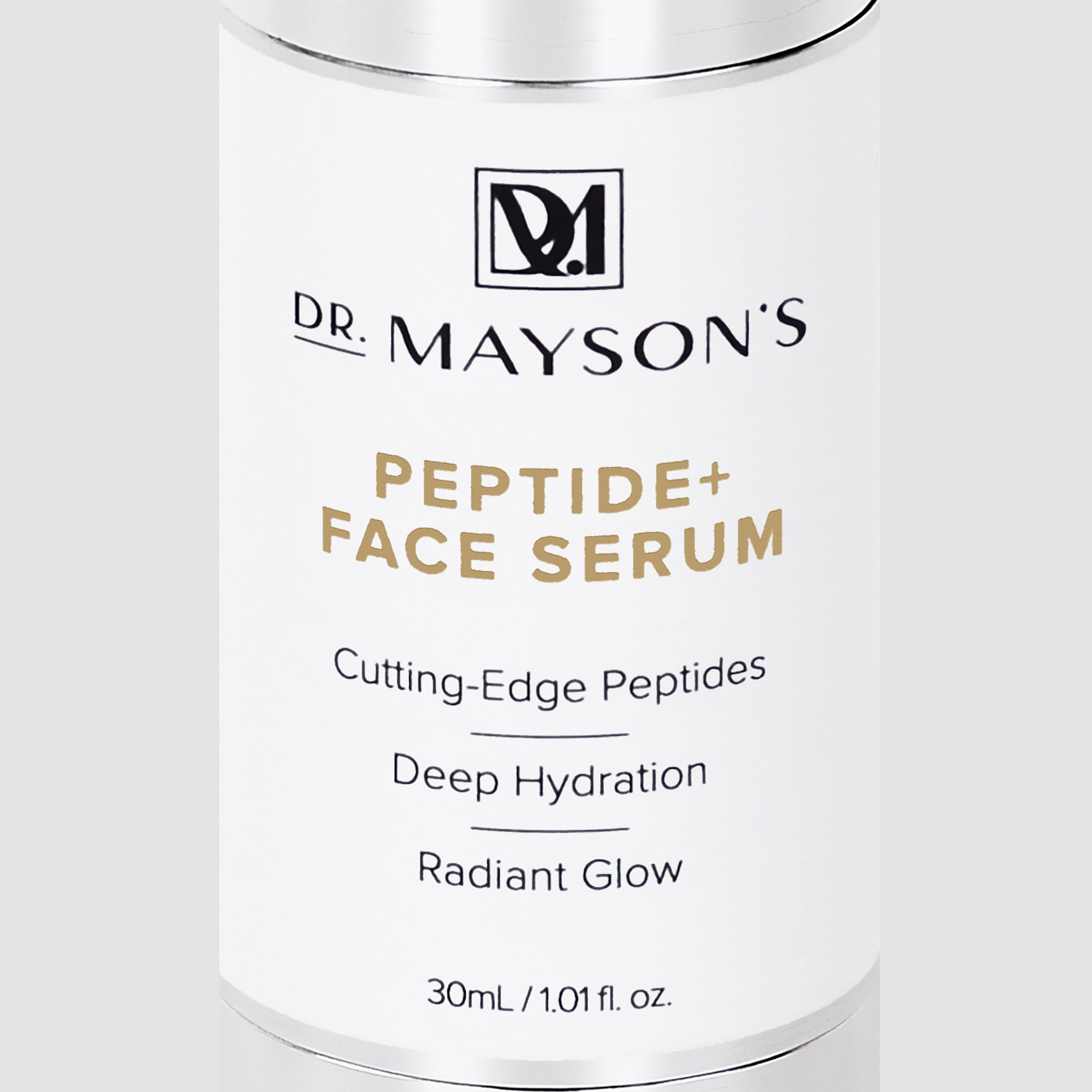 Glowing skin with Dr. Mayson’s hydrating Peptide+ formula