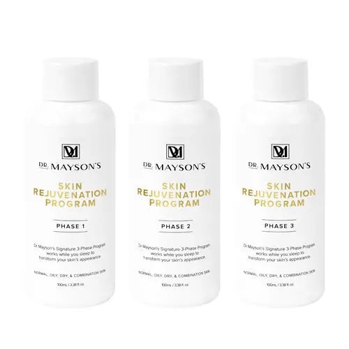glycolic acid. glycolic peel. Dr Mayson's 3-Phase Skin Rejuvenation Program