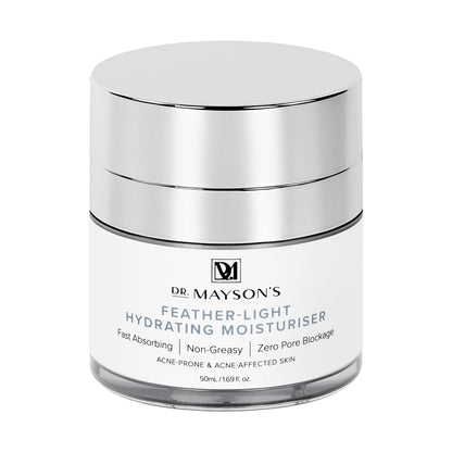 Dr. Mayson's Feather-Light Hydrating Moisturiser for Acne-Prone Skin 