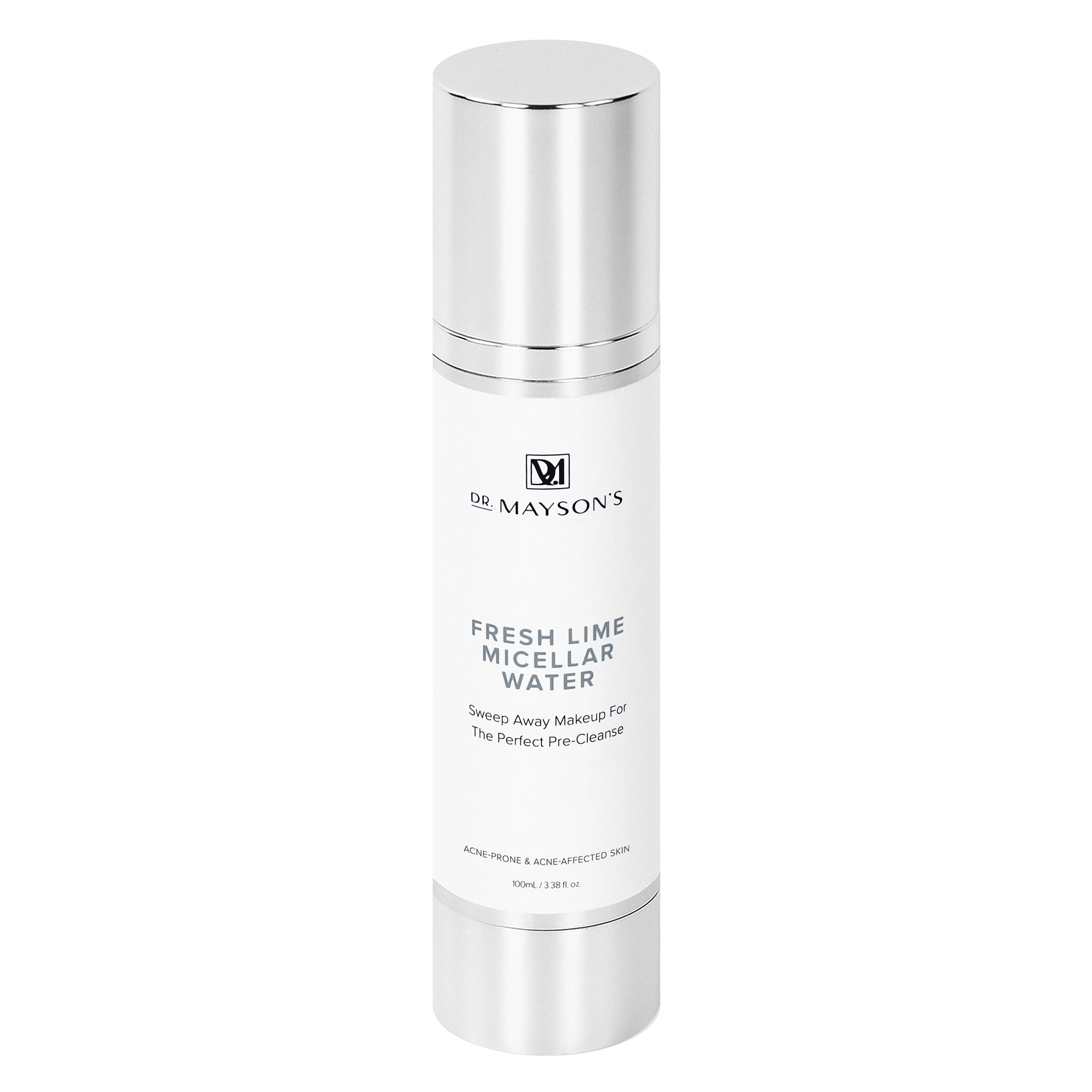 Dr. Mayson’s lime-infused micellar water for acne-prone skin