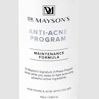 Dr. Mayson’s 3-Phase Anti-Acne Program fights breakouts