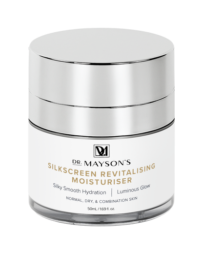 Dr. Mayson’s luminous moisturiser with glowing texture