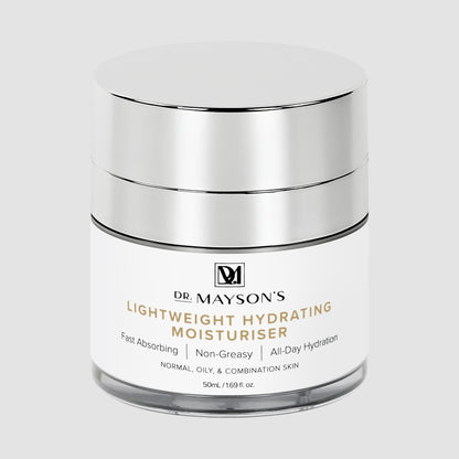 Face moisturiser. Lightweight moisturiser. Best moisturiser Australia. Non-comedogenic moisturiser.